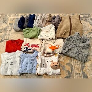 6m Baby Boy Winter/Fall Lot
